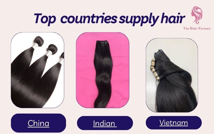 Because Brazilian hair is expensive, customers often import hair from China, India or Vietnam
