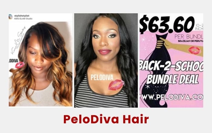 Some products from PeloDiva Hair