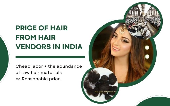 Indian hair has an affordable price