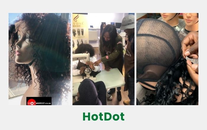 HotDot is suitable for people seeking both human and synthetic hair.