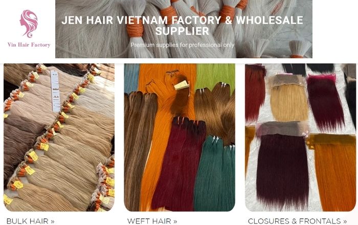 Jen Hair Vietnam provides top-notch Vietnamese raw hair