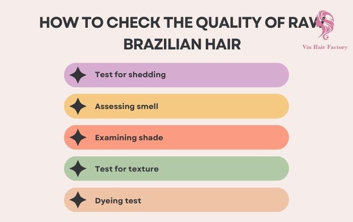 Tips for checking the quality of Brazilian hair
