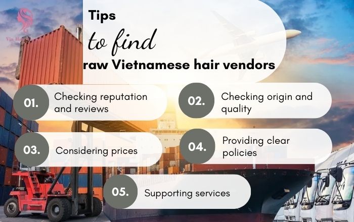 Tips to find Vietnamese raw hair vendors