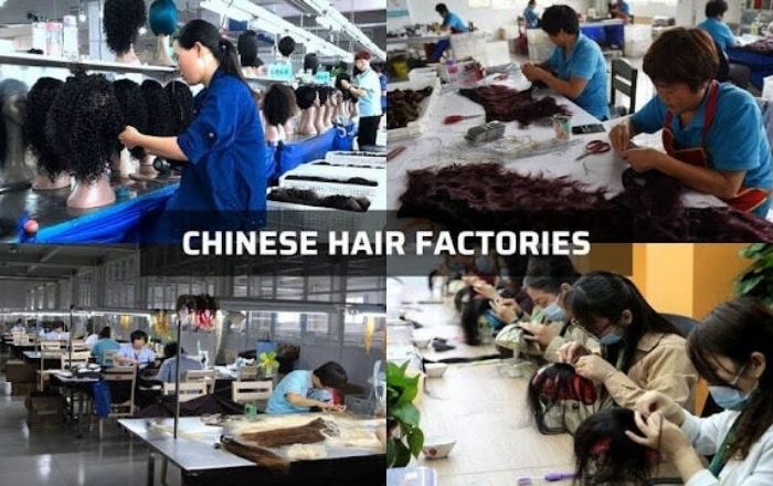 Chinese hair factories