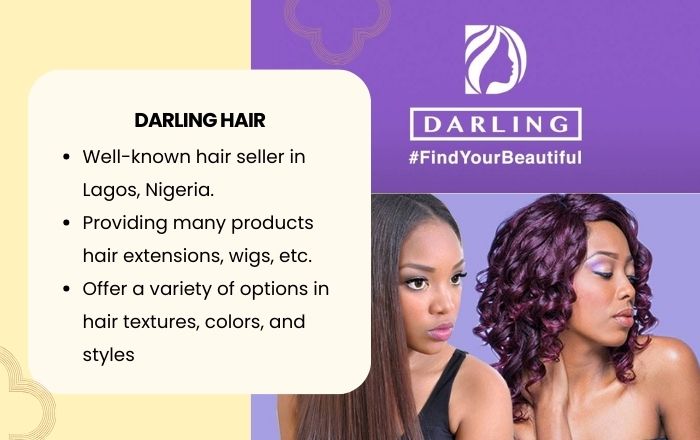 Darling hair's information